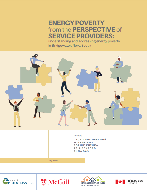 The research team has recently finalized a summary report from interviews conducted with nine staff and/or volunteers from local community organizations in Bridgewater that support households facing energy poverty and housing insecurity.

July 2, 2024